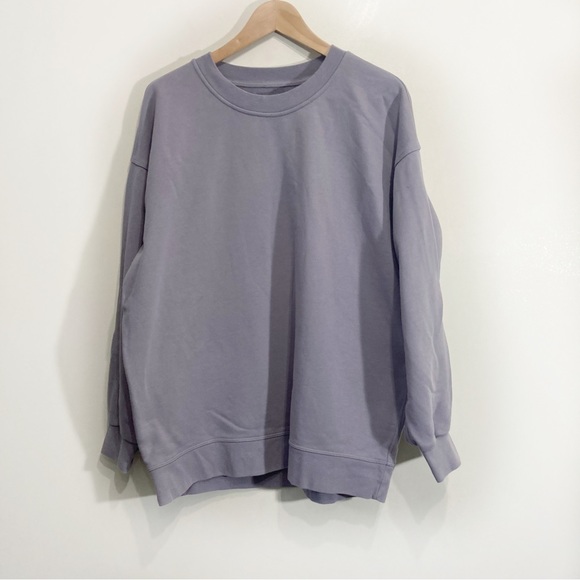 lululemon athletica Tops - SOLD     Lululemon Perfectly Oversized Crewneck Sweatshirt Pullover Sz 8-10